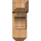 Ekena Millwork Merced Craftsman Smooth Bracket w/ Offset Brace, Western Red Cedar, 7 1/2"W x 20"D x 20"H BKT0806X20X20MRC04SWR - alternate 2